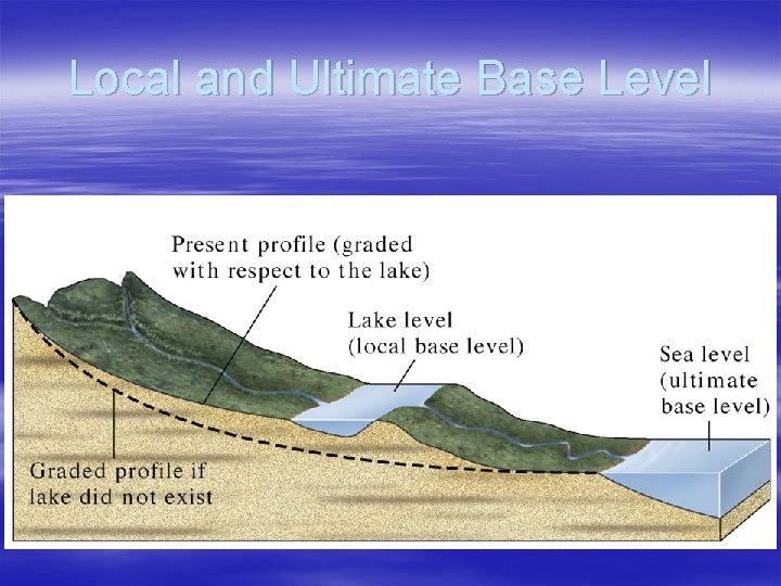 Local and Ultimate Base Level 