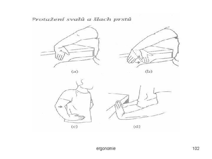 ergonomie 102 