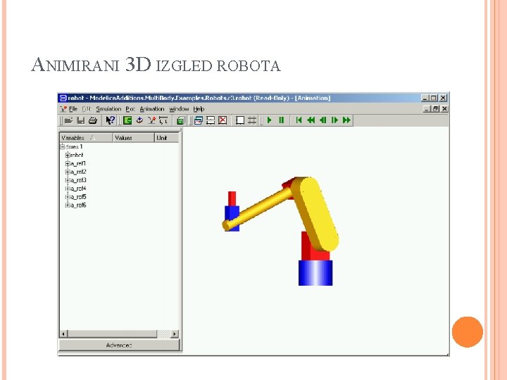 ANIMIRANI 3 D IZGLED ROBOTA 