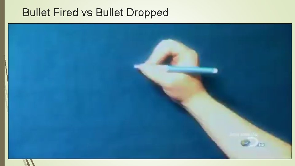 Bullet Fired vs Bullet Dropped 