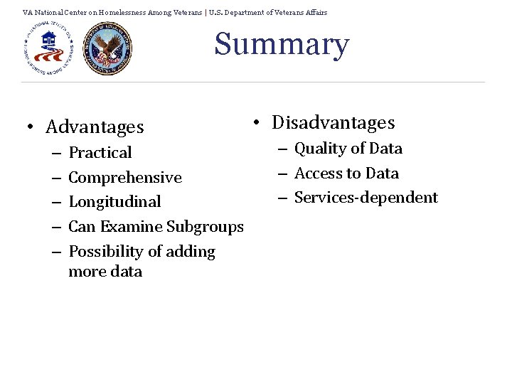 VA National Center on Homelessness Among Veterans | U. S. Department of Veterans Affairs