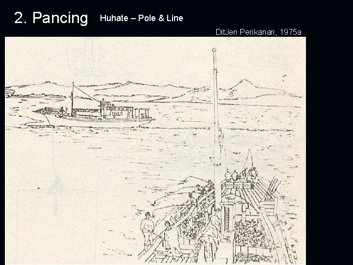 2. Pancing Huhate – Pole & Line Dit. Jen Perikanan, 1975 a 