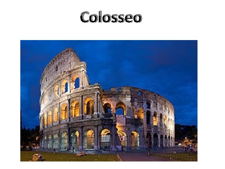 Colosseo 