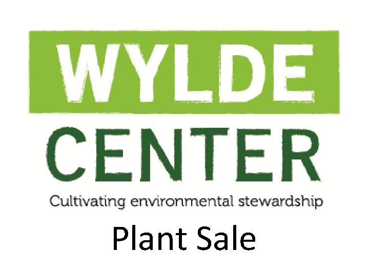 Plant Sale 