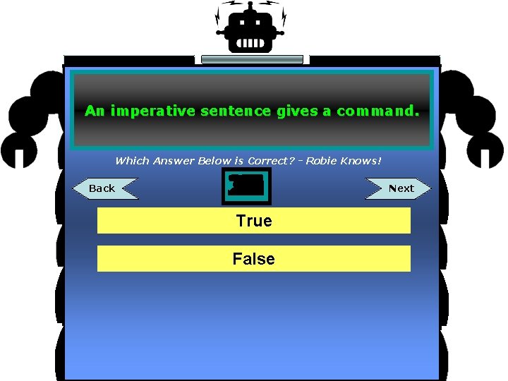 An imperative sentence gives a command. Which Answer Below is Correct? - Robie Knows!