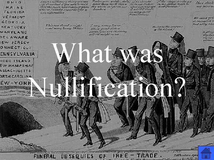 What was Nullification? 