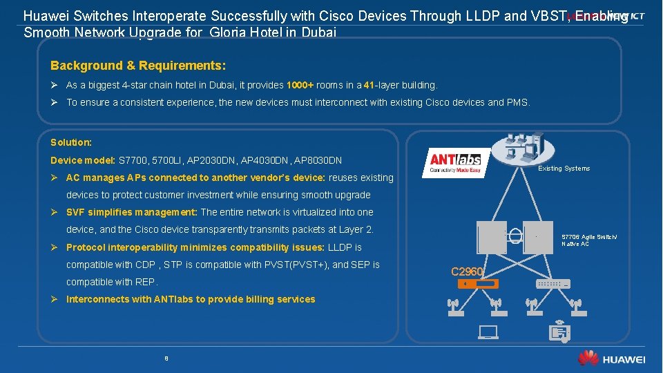 Huawei Switches Interoperate Successfully with Cisco Devices Through LLDP and VBST, Enabling Smooth Network