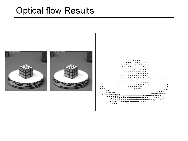 Optical flow Results 