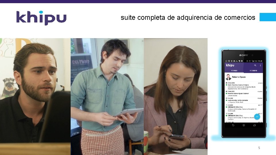 suite completa de adquirencia de comercios 5 