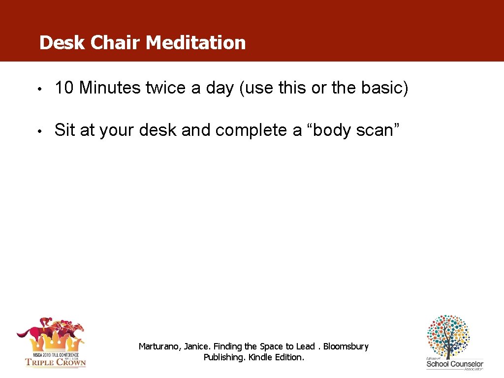 Desk Chair Meditation • 10 Minutes twice a day (use this or the basic)