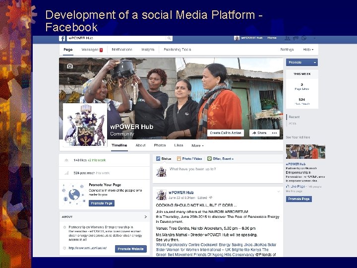 Development of a social Media Platform Facebook 