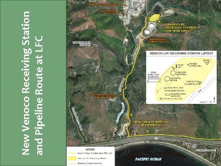 New Venoco Receiving Station and Pipeline Route at LFC 25 