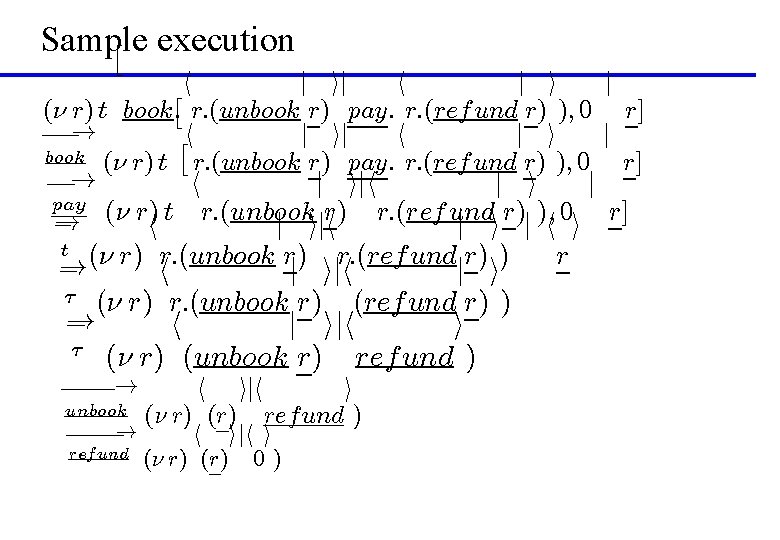 £ execution Sample j ij h j i j £h (º r) t book: