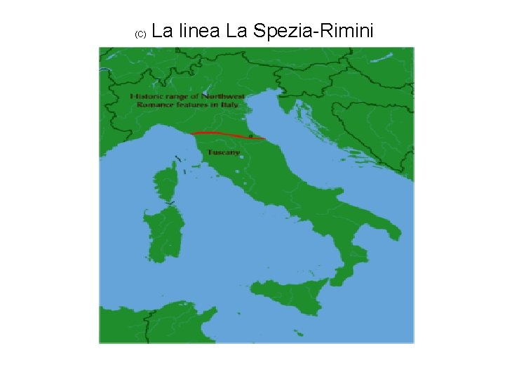(C) La linea La Spezia-Rimini 