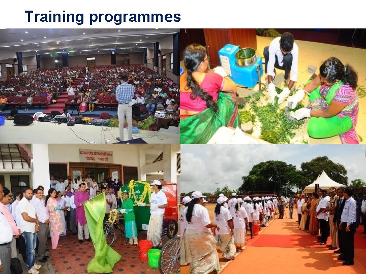 Training programmes 