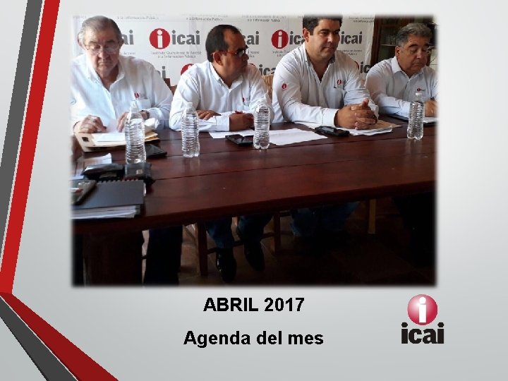 ABRIL 2017 Agenda del mes 