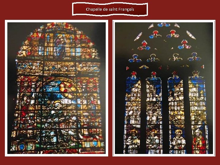 Chapelle de saint François 