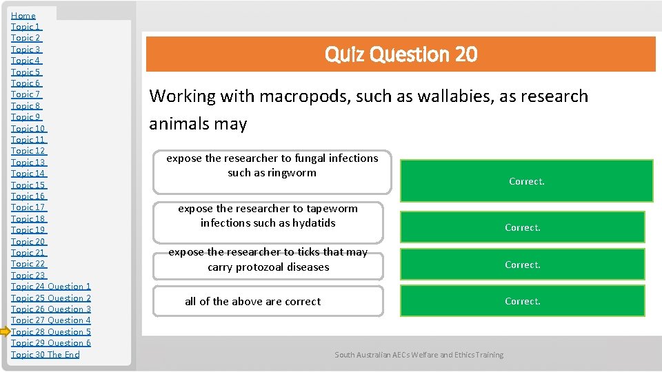 Home Topic 1 Topic 2 Topic 3 Topic 4 Topic 5 Topic 6 Topic