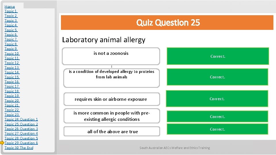 Home Topic 1 Topic 2 Topic 3 Topic 4 Topic 5 Topic 6 Topic