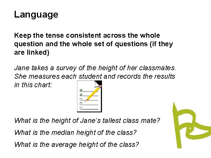 Consistent Questions Part 1 Question Writing Principles Restricted 1 General