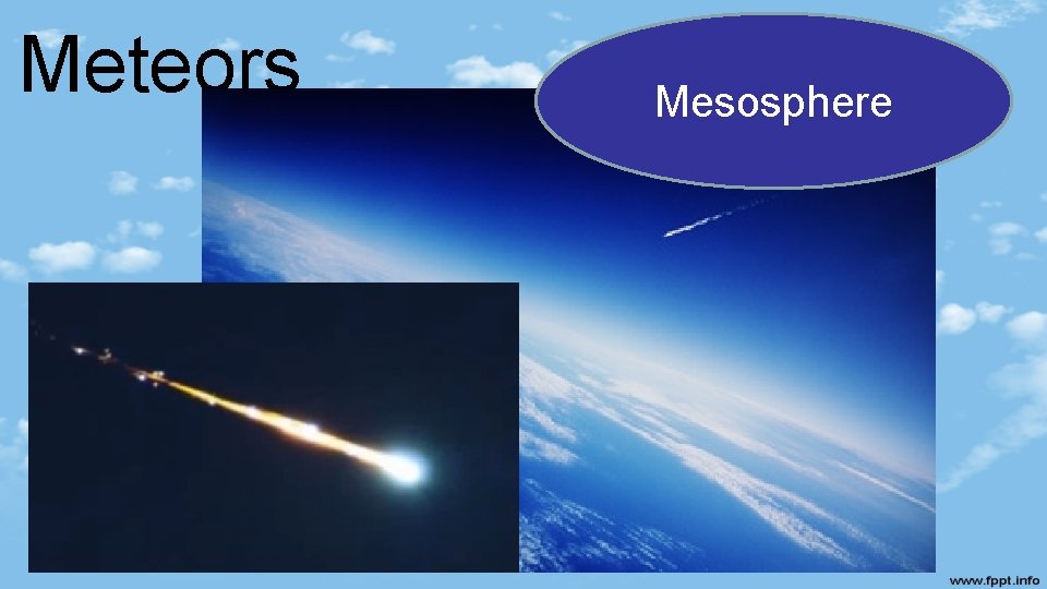 Meteors Mesosphere 