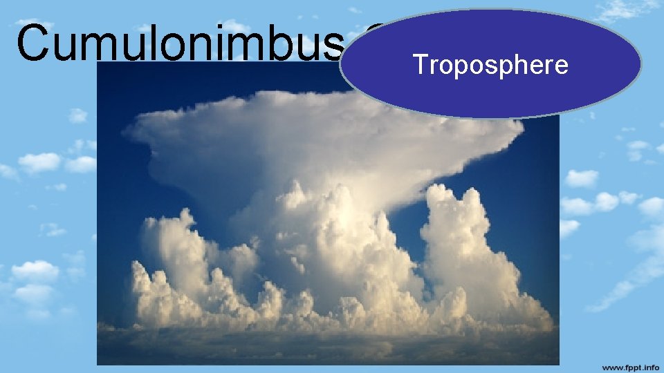 Cumulonimbus Clouds Troposphere 