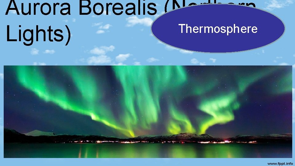 Aurora Borealis (Northern Thermosphere Lights) 
