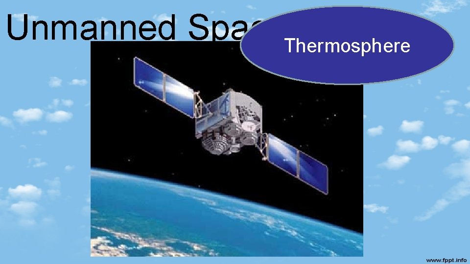 Unmanned Spacecraft Thermosphere 