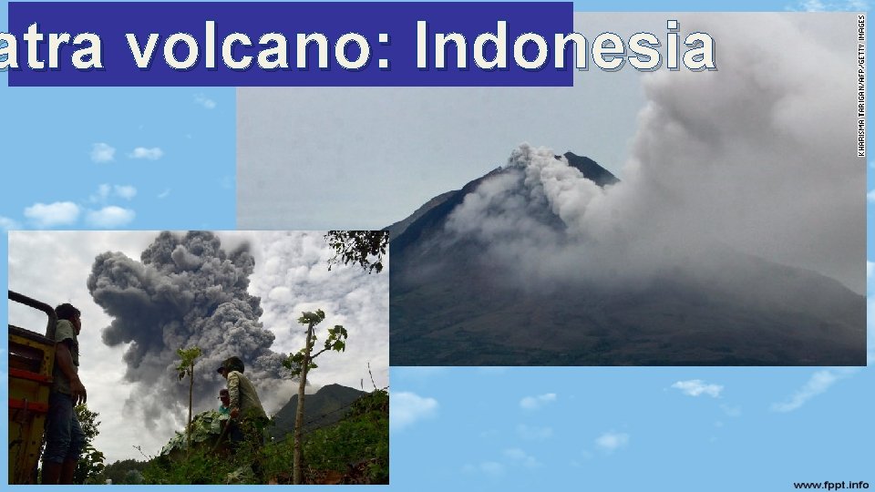 atra volcano: Indonesia 