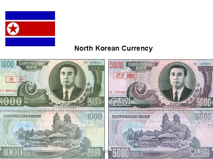 North Korean Currency 39 