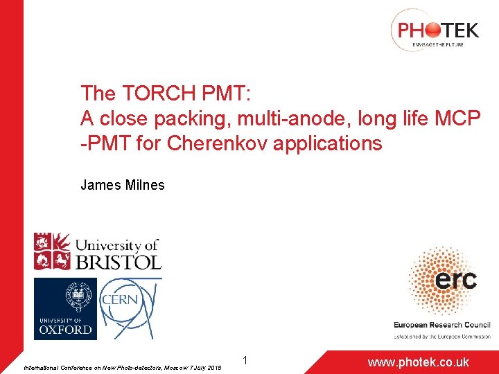 The TORCH PMT: A close packing, multi-anode, long life MCP -PMT for Cherenkov applications