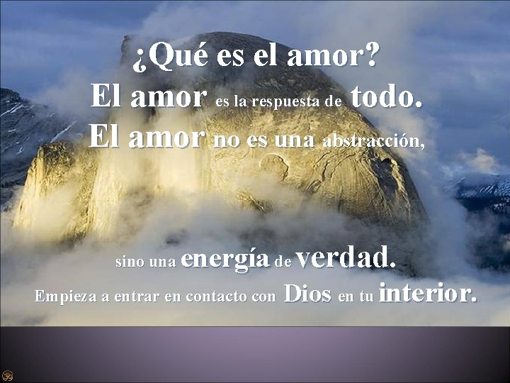 ¿Qué es el amor? El amor es la respuesta de todo. El amor no