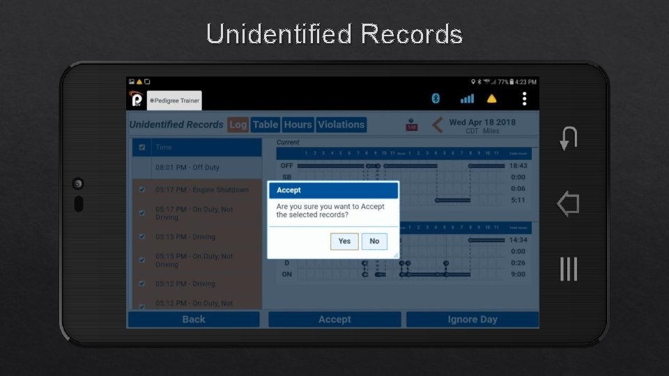 Unidentified Records 