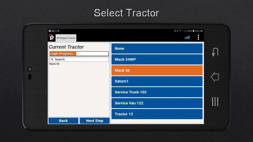 Select Tractor 