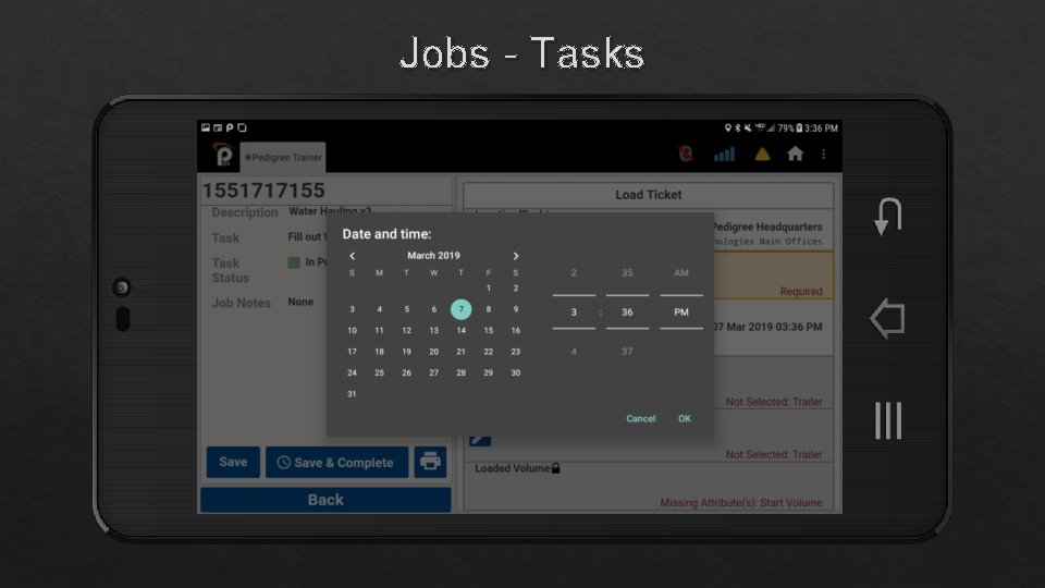 Jobs - Tasks 