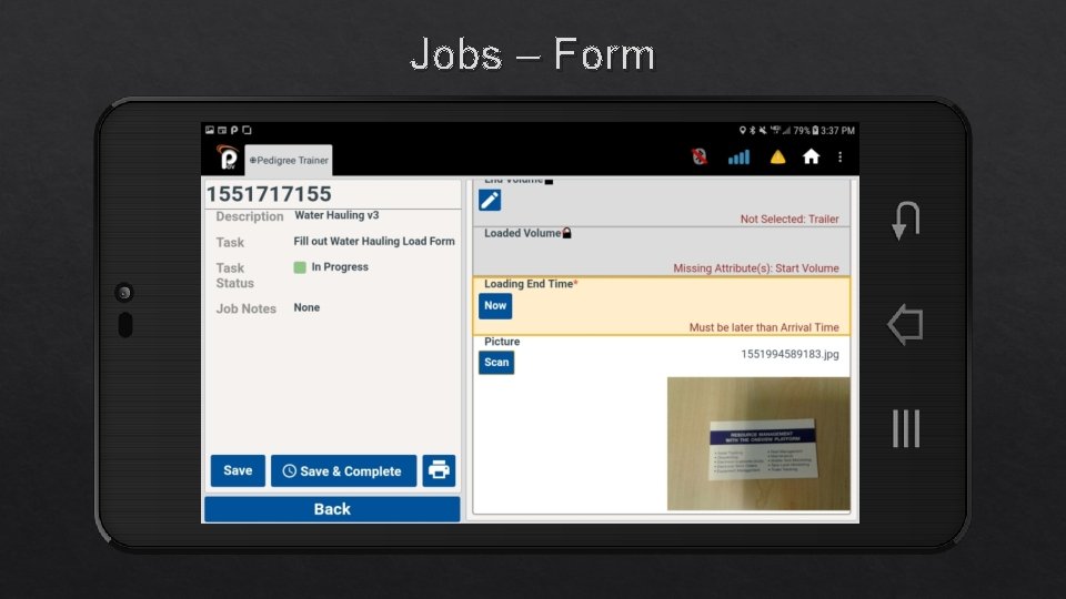 Jobs – Form 