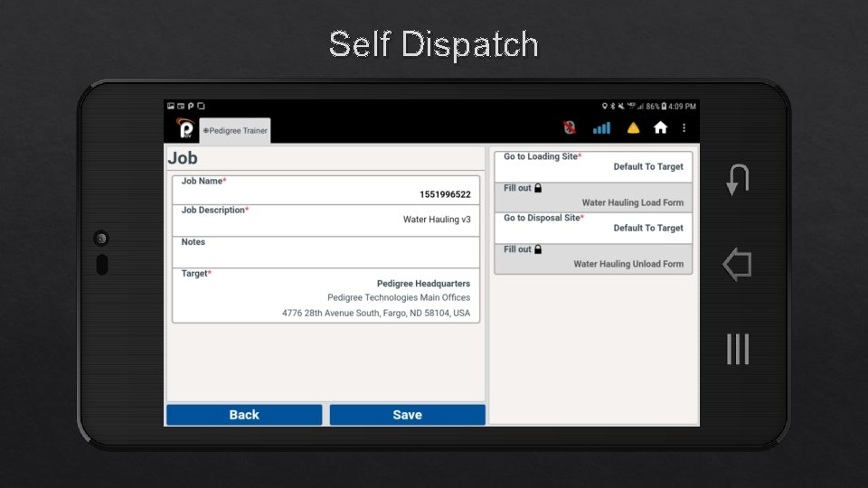 Self Dispatch 