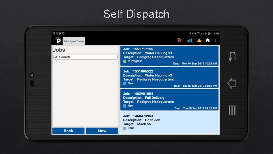 Self Dispatch 