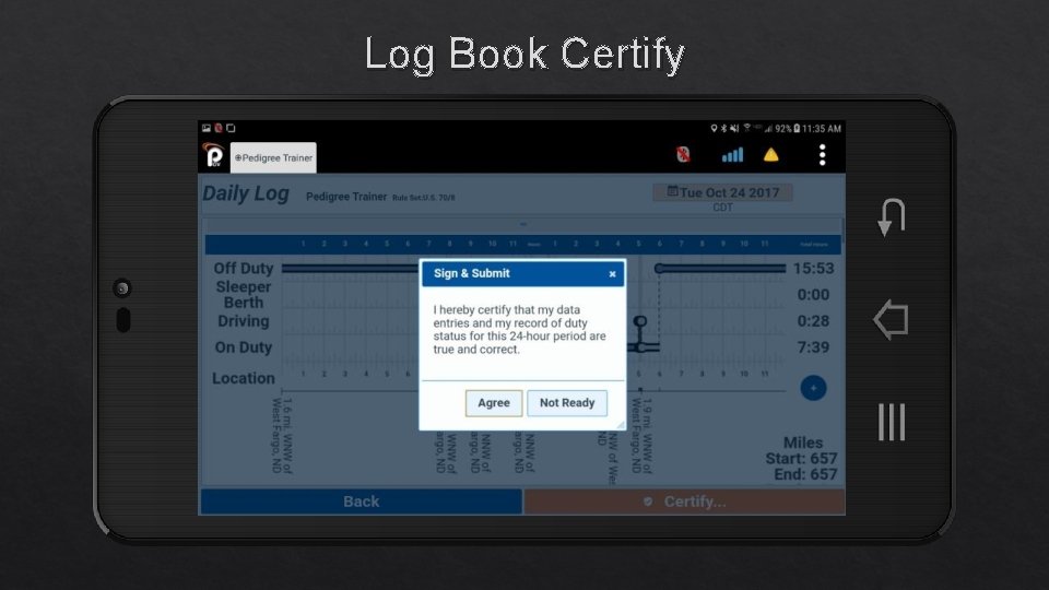 Log Book Certify 