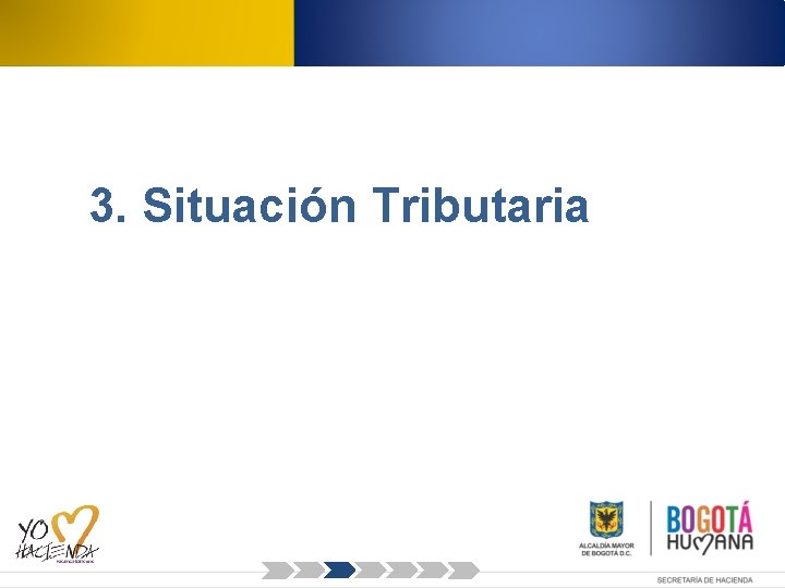 3. Situación Tributaria 