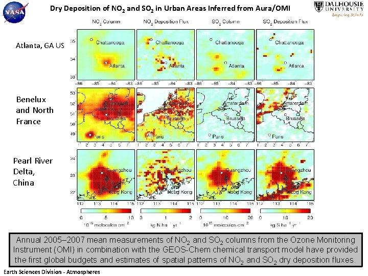 Dry Deposition of NO 2 and SO 2 in Urban Areas Inferred from Aura/OMI