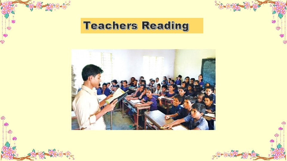 Teachers Reading 