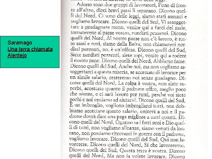 Saramago Una terra chiamata Alentejo 