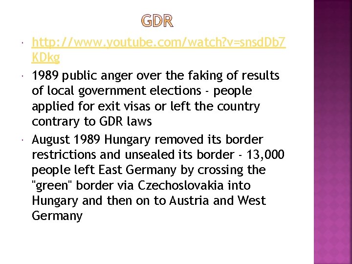  http: //www. youtube. com/watch? v=snsd. Db 7 KDkg 1989 public anger over the