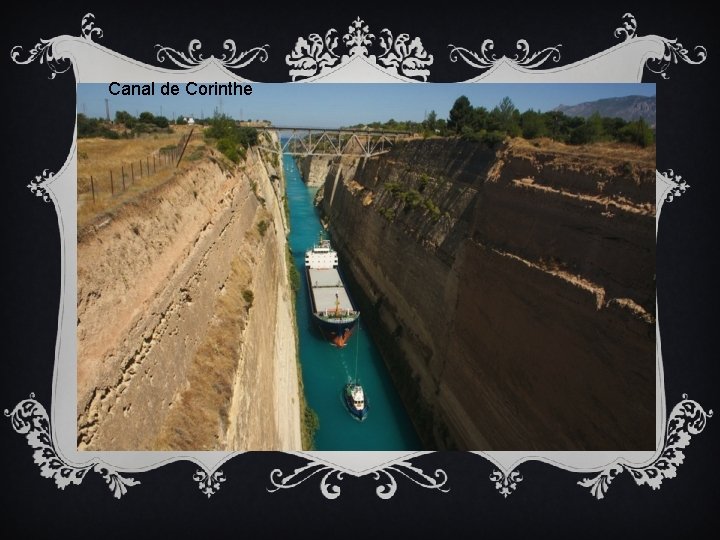Canal de Corinthe 