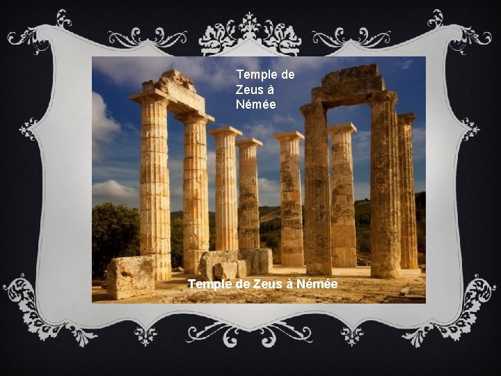 Temple de Zeus à Némée 