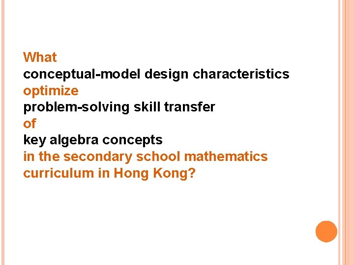 CONCEPTUAL LEARNING THROUGH LEARNING OBJECTS APPLICATION IN MATHEMATICS