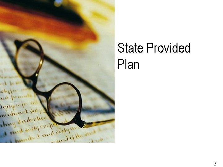 State Provided Plan Page 14 of 79 1 