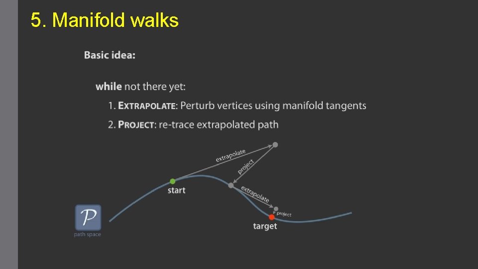 5. Manifold walks 
