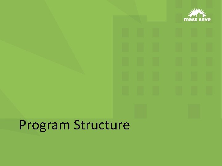 Program Structure 